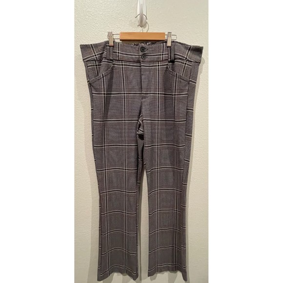 TORRID Trouser Bootcut Luxe Ponte Gray Pants - Picture 3 of 5